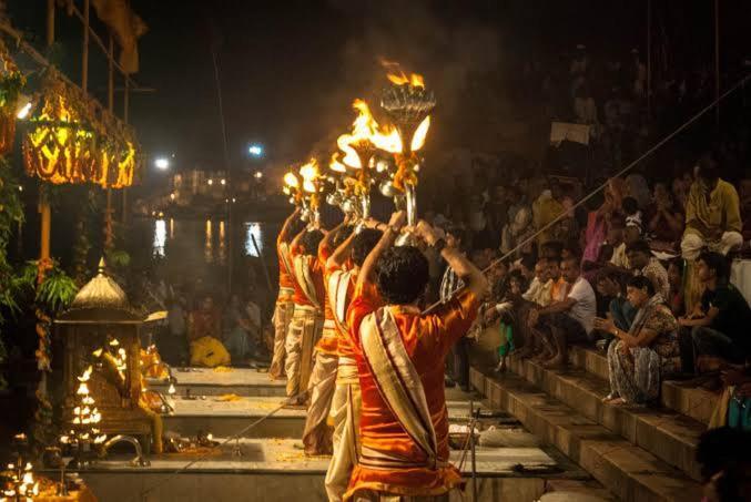 Ratnakar Palace Varanasi Bagian luar foto